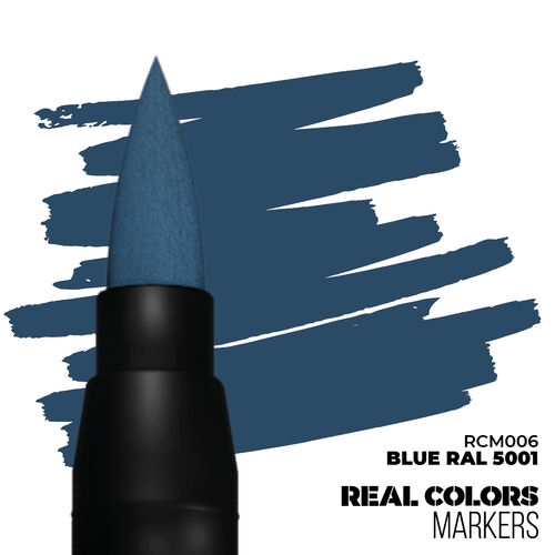 AK-RCM006 Patinierungsmarker, Blau, RAL 5001